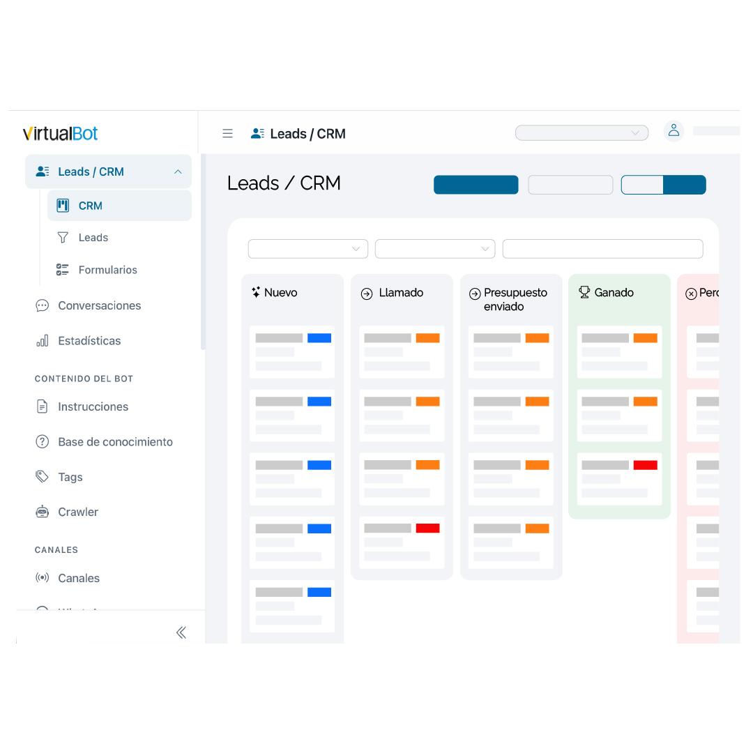 CRM virtualbot